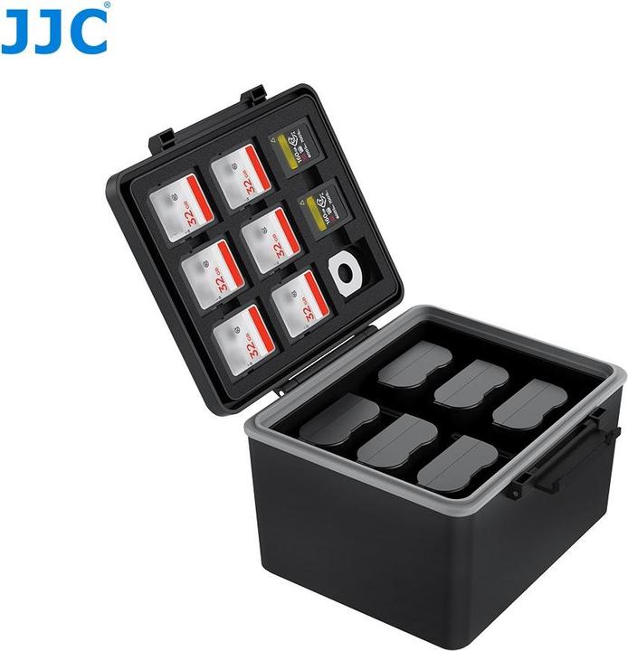 Produktbild JJC JBC BAT6 Plastic Storage Case