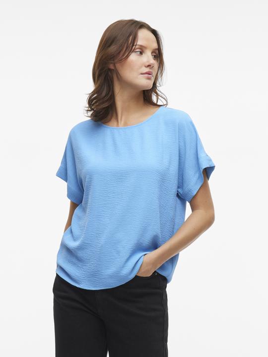 Produktbild Vila Rundhals Oberteil mit kurzen Ärmeln (34)