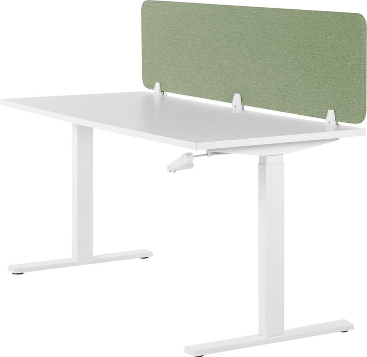 Immagine prodotto Beliani Divisorio per scrivania verde chiaro 180 x 40 cm WALLY (180 x 40 cm)