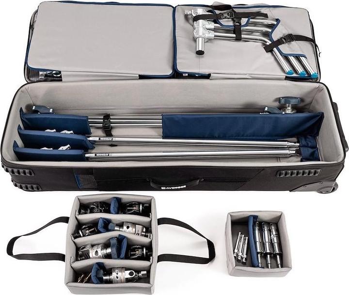 Productafbeelding Avenger AVCSA1301B Koffer met wielen voor C-statief (Statiefvoeten/wielen)