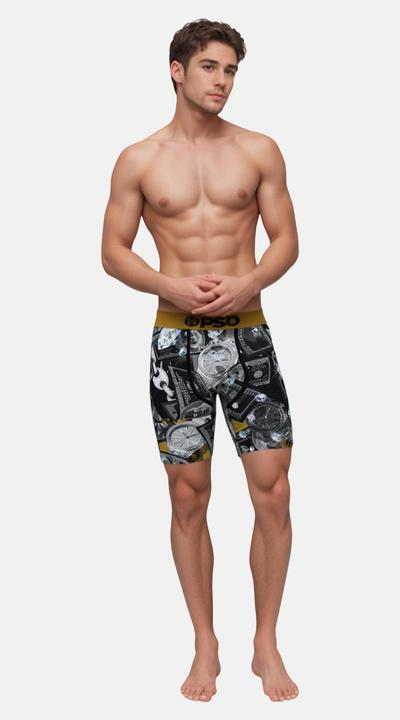 Produktbild PSD Boxershorts SILVER BANDS Unterhosen (M, Einzelpack)