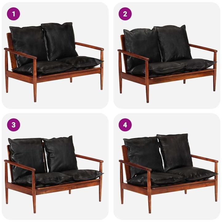 Produktbild vidaXL 2-Sitzer-Sofa (2-Sitzer)