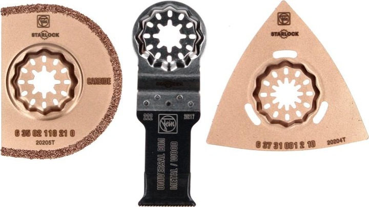 Produktbild Fein Zubehörset Combo Starlock, 3-teilig