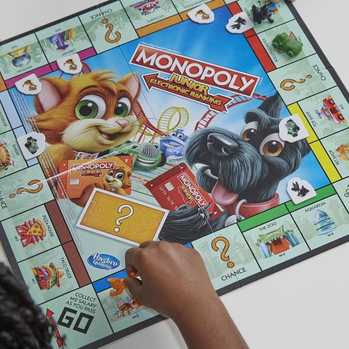 Produktbild Hasbro Monopoly Junior Electronic Banking (Englisch, Deutsch)
