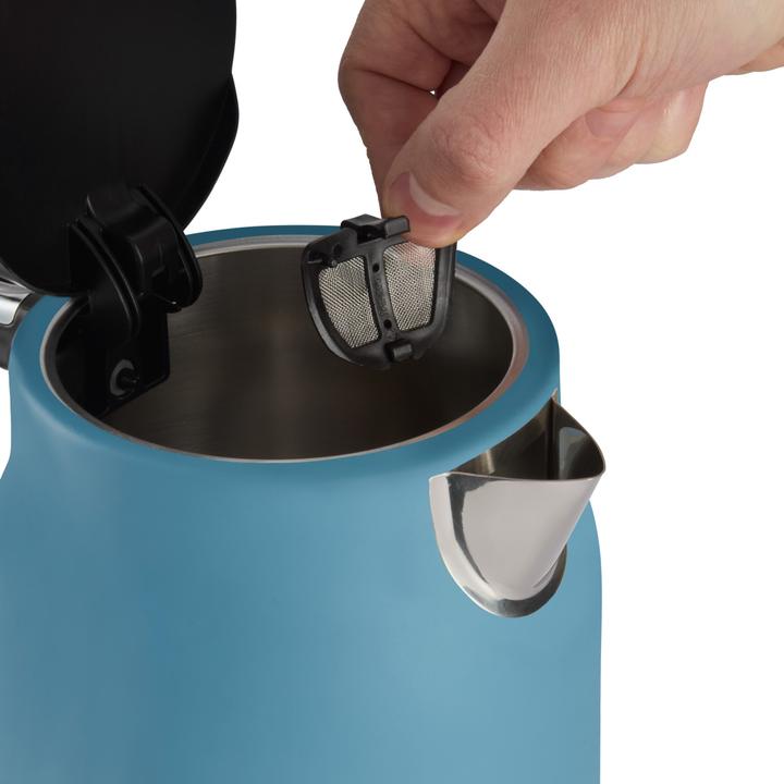 Immagine prodotto Russell Hobbs Hanley Wasserkocher, Retro Blue (28641-70) (1.70 l)