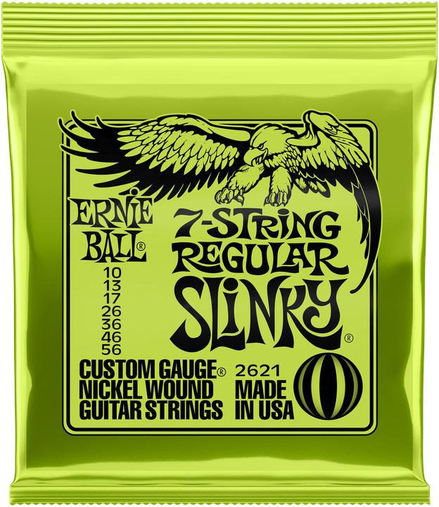 Produktbild Ernie Ball Slinky Nickel (7 x, E-Gitarre, 0.06")