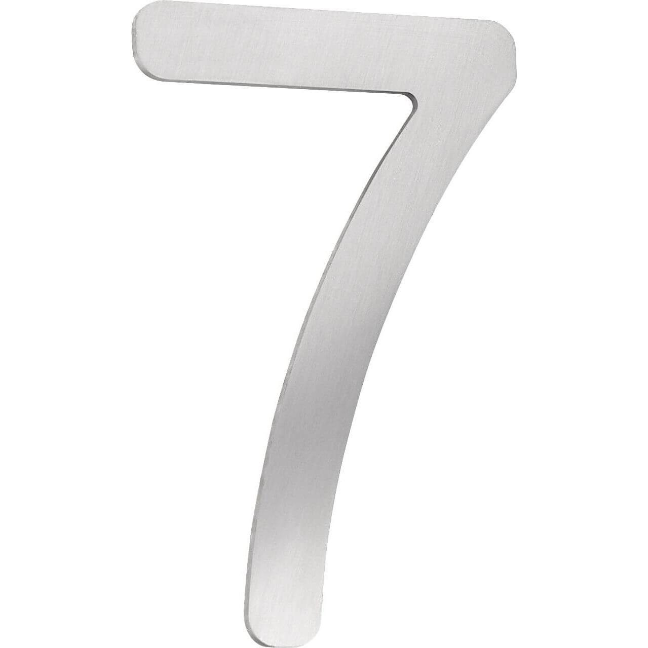 CMD, Hausnummer + Türschild, Hausnummer Klein IP44 Edelstahl Made in Germany CMD-7