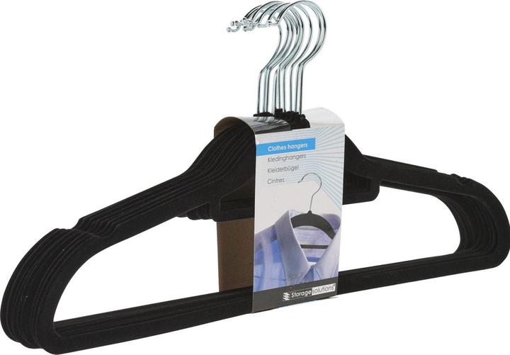 Produktbild Excellent Houseware Kleiderbügel mit Kleinteilsteg, 100er Set (100x)