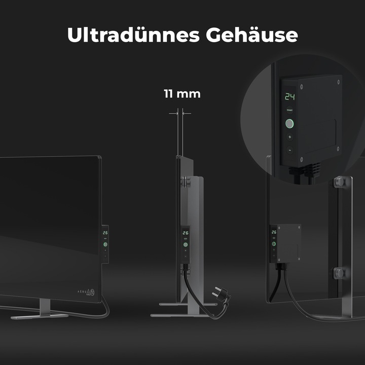 Immagine prodotto Aeno Riscaldatore radiante a infrarossi Premium Eco Smart LED GH4S (700 W)