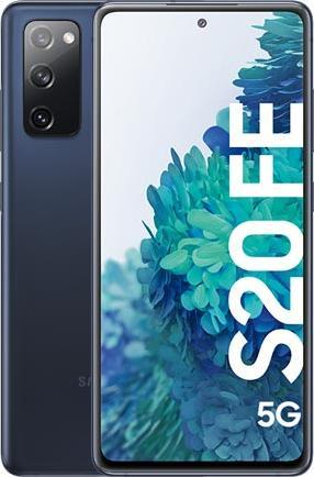 Actual product image Samsung Galaxy S20 FE 5G EU (128 GB, Cloud Navy, 6.50", Hybrid Dual SIM, 5G)