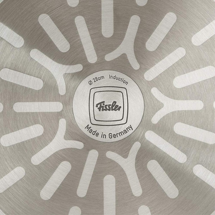 Immagine prodotto Fissler Padella a induzione Cenit 28 cm (28 cm, Casseruola con manico, Alluminio)