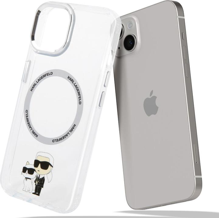 Produktbild Karl Lagerfeld KLHMP14MHKCT iPhone 14 Plus 6.7 "hardcase transparent / transparent Karl & C (Apple iPhone 14 Plus)