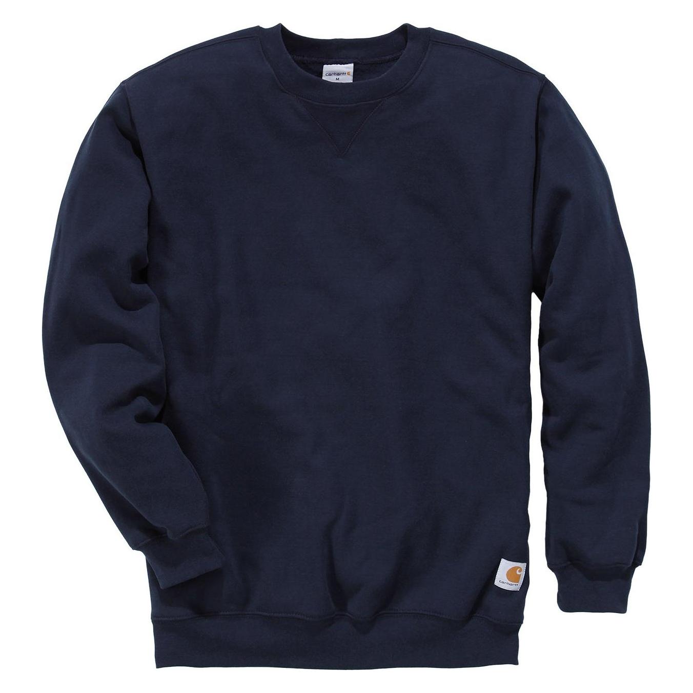 Carhartt, Herren, Pullover, Bluza Midweight Crewkack Naujas Laivynas, Blau, (L)