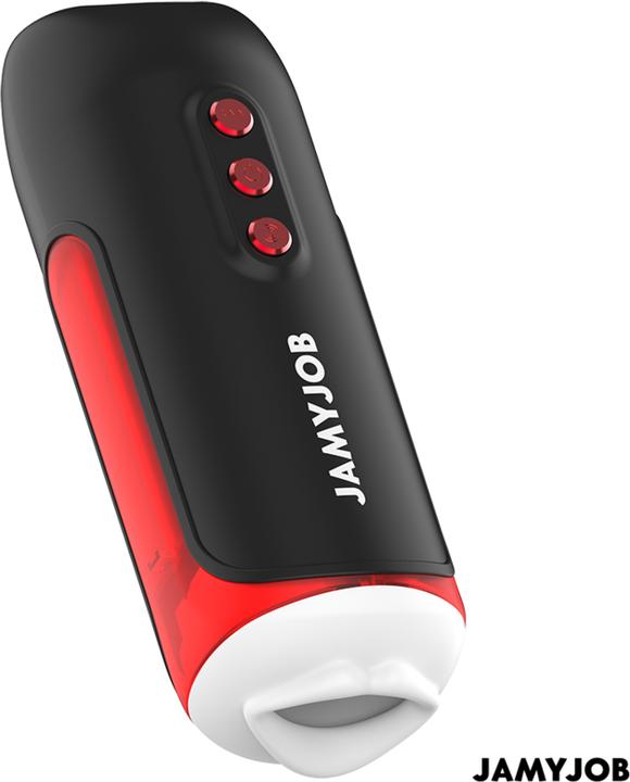 Image du produit Jamyjob Blaze Masturbateur Buccal Automatique 5 Modes De Vibration De La Bande D'Aspiration