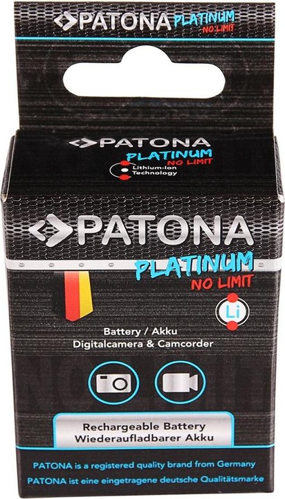 Actual product image Patona Platinum Battery EN-EL15, 2040 mAh/7.0V (Rechargeable battery)