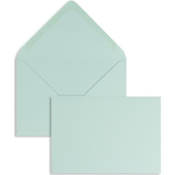 Thumbnail - Blanke, Briefumschlag, Briefumschläge 80x114mm (DIN C7) 120g/qm gummiert VE=100 Stück himmelblau (100 x)