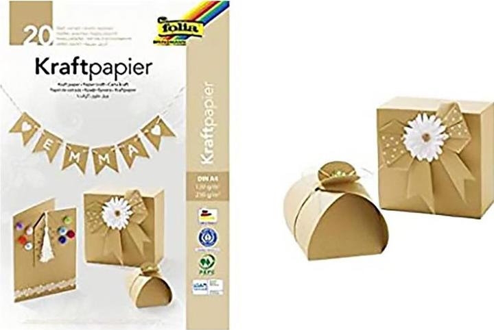 Produktbild Folia Kraftpapier-Block (230 g/m², 1x)