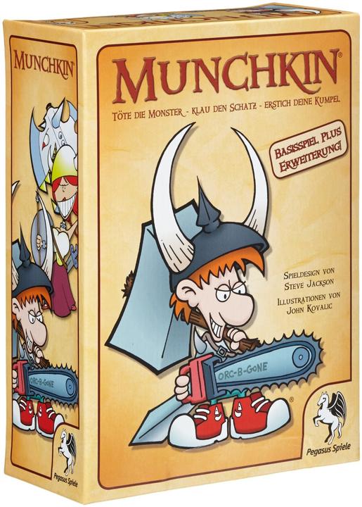 Actual product image Pegasus Munchkin 1 + 2 (German, 3 - 6 Players)