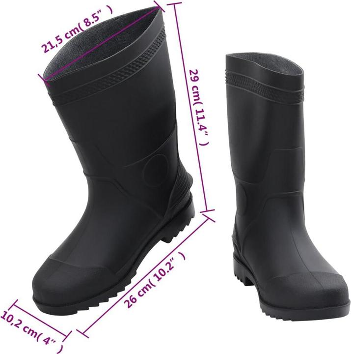 Actual product image vidaXL Rubber boots (41)