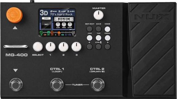 Actual product image NUX MG-400 multi-effects unit for guitar with cable (Bass, Guitar)