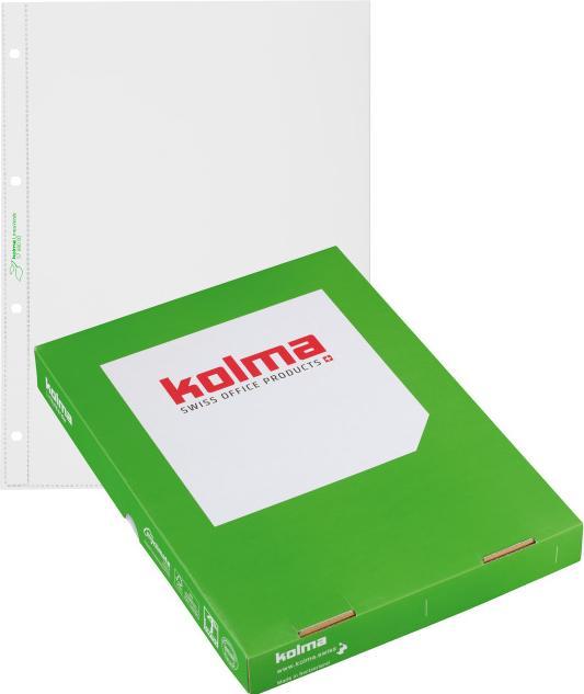Image du produit Kolma Pochettes de présentation LineaVerde A4 recyclées grainées medium (A4, 100 x)