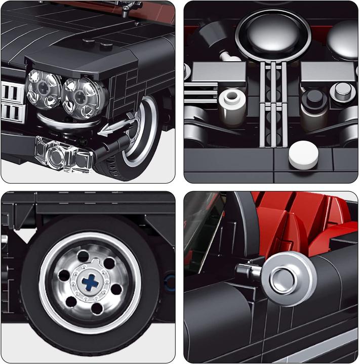 Actual product image Mould King American Road Cruiser