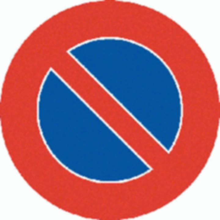 Actual product image BRW No parking sign 2.50