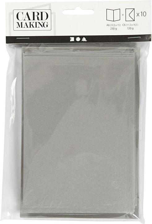 Image du produit Creativ Company Carte vierge et enveloppe (10 pcs)