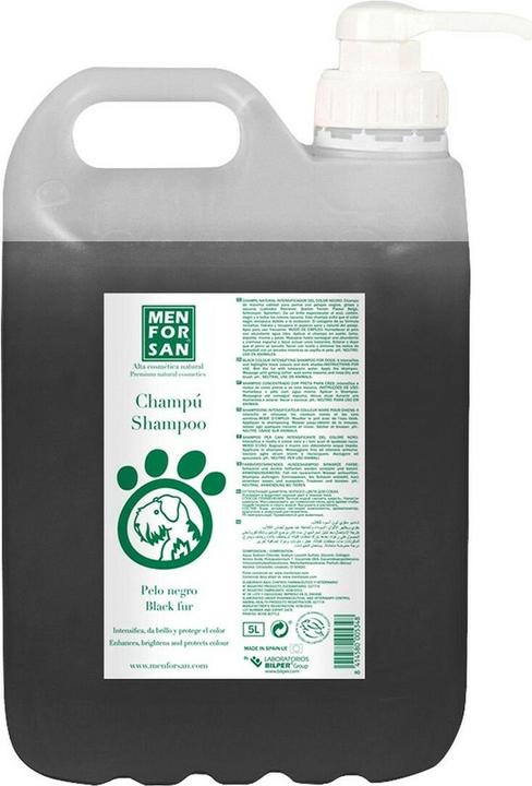 Immagine prodotto Menforsan Shampoo per capelli neri 5000ml (Shampoo liquido)