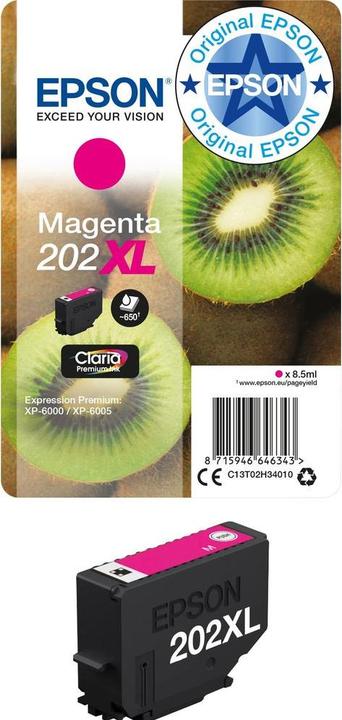 Produktbild Epson 202XL Claria Premium (M)