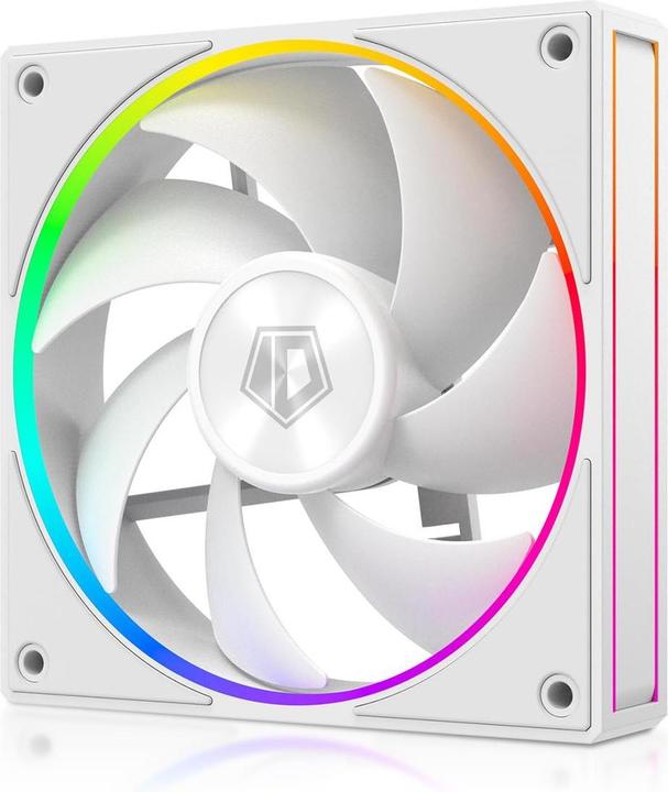 Actual product image ID-Cooling AF-127 Fan 120mm White aRGB Lighting (120 mm)