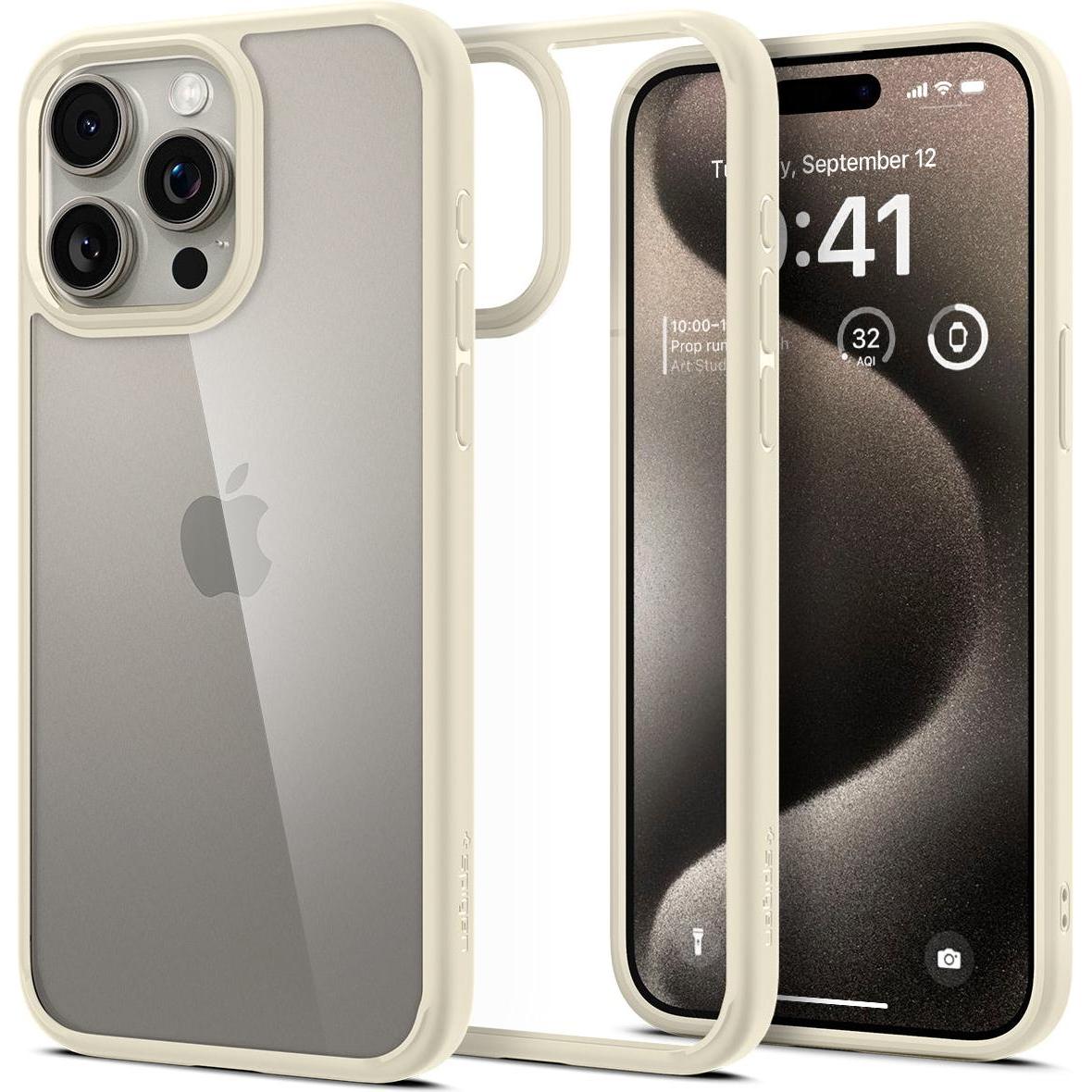 Thumbnail - Spigen ACS06571 (Apple iPhone 15 Pro Max), Smartphone Hülle, Beige