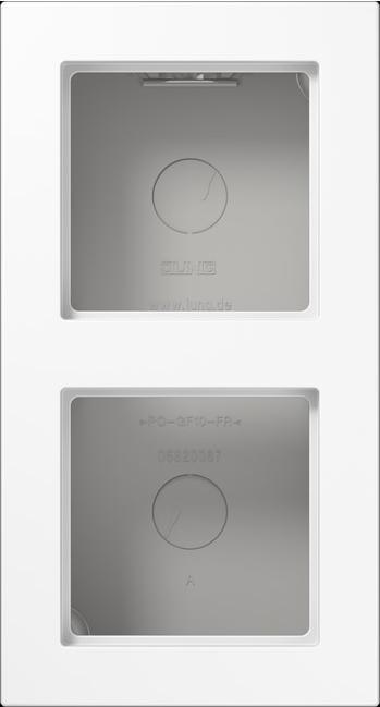 Produktbild JUNG Aufputz-Kappe 2fach