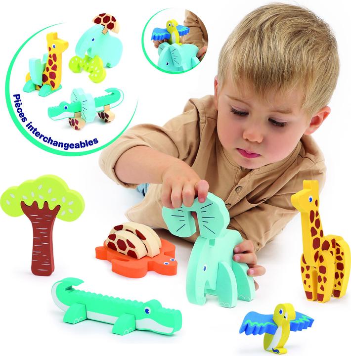 Actual product image LUDI 3D Foam Puzzle Game - (LU30084) (18 pieces)