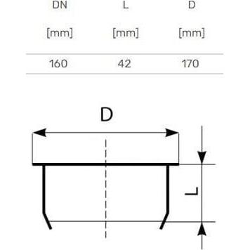 Thumbnail - Magnaplast, Kabelschutz + Kabelführung, PLUG EXTERNAL D160