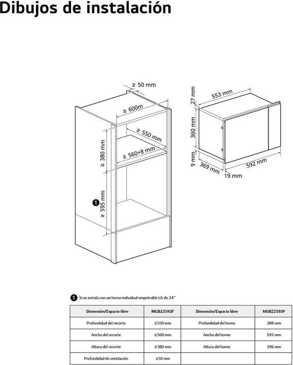 Actual product image Teka Lg Mikroovn Indbygning (25 l)