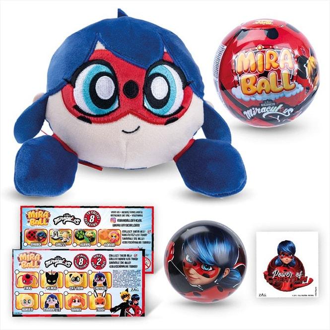 Immagine prodotto Miraculous Miraball Kwami Peluche 12 oggetti da collezione