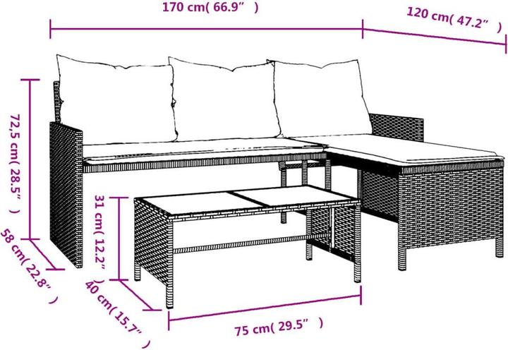 Immagine prodotto vidaXL Dillon