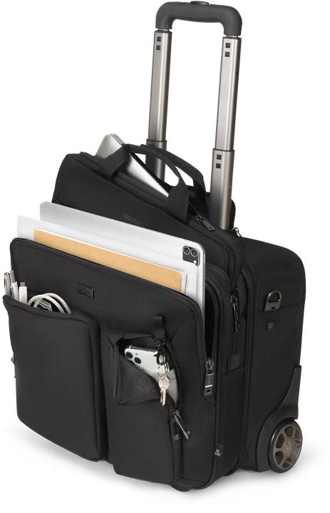 Actual product image Dicota "SAC.16.D3250901 D3250901 - Trolley Top Traveller Roller SEVEN 14-16"" Noir 25 litres." (25 l)