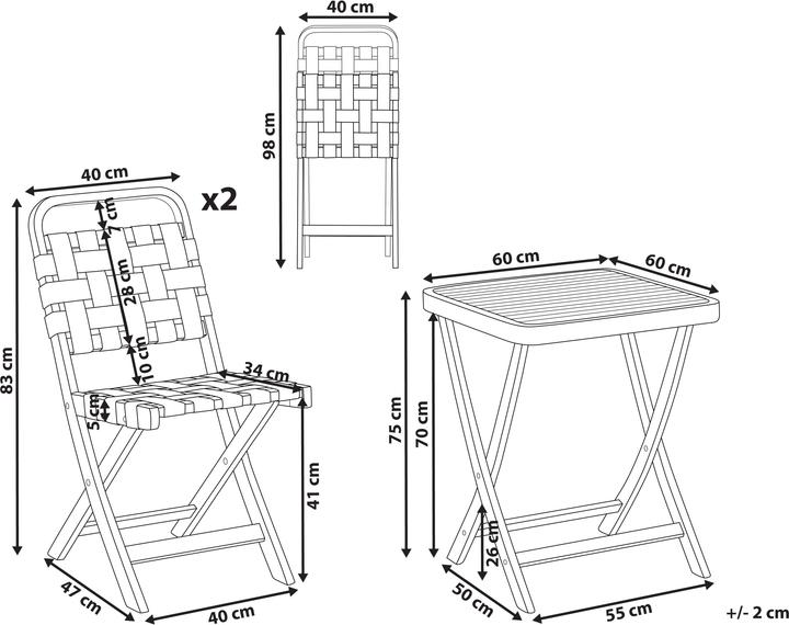 Produktbild Beliani Calciano