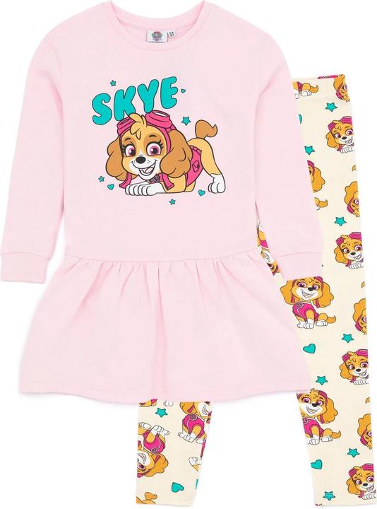 Image du produit Paw Patrol Filles Skye robe pull & leggings ensemble (110)