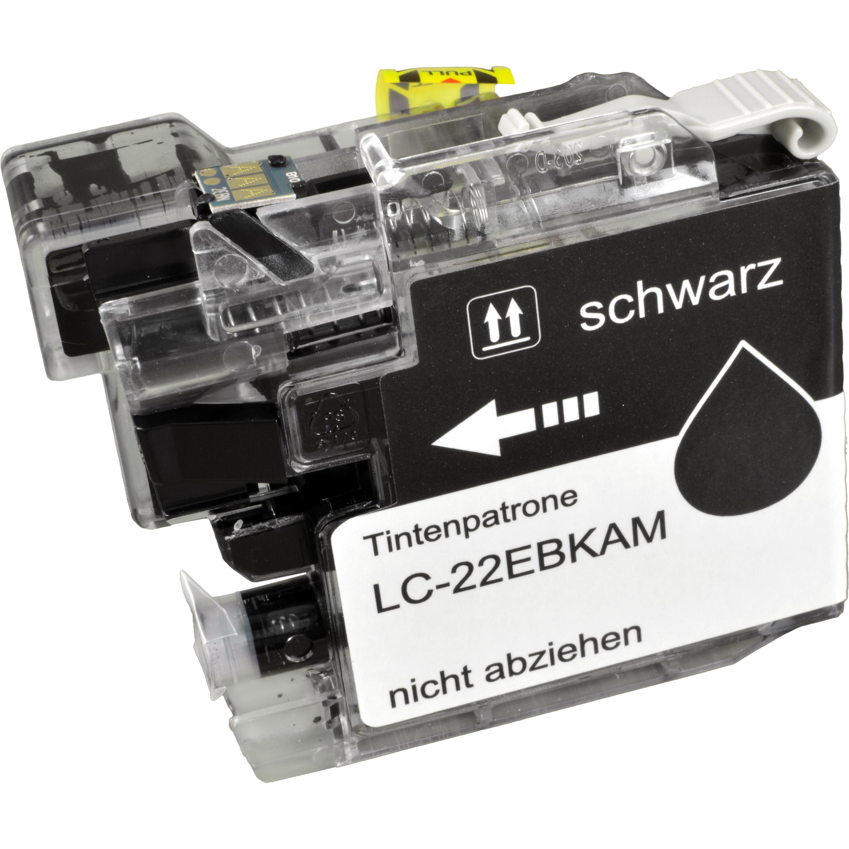 Thumbnail - Ampertec, Druckerpatrone, Tinte kompatibel mit Brother LC-22EBK schwarz (BK)