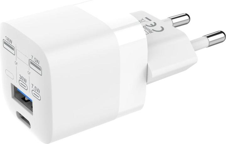Vision USB A and C Fast Charger with EU (30 W)