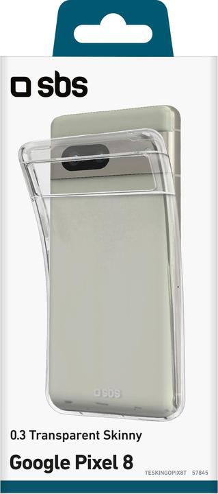Produktbild SBS Skinny Clear Cover für Google Pixel 8 transparent (Google Pixel 8)