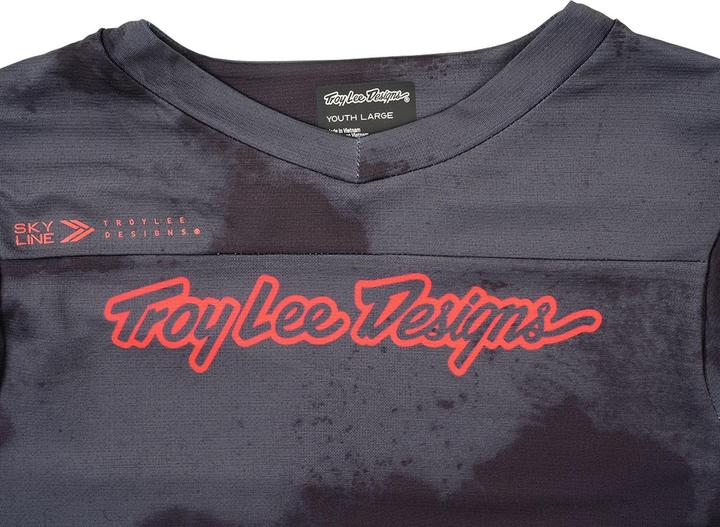 Image du produit Troy Lee Designs Skyline SS Jersey, Flared, carbon, youth XL (XL)