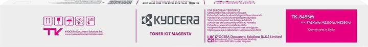 Actual product image Kyocera Toner magenta TK-8455 ca. 12.000S. TASKalfa MZ2501/MZ3501 (M)