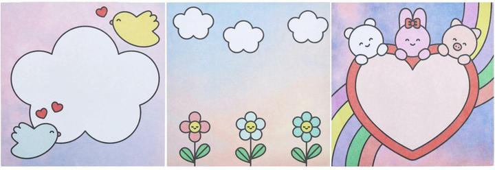 Actual product image Rico Design Notizzettel Chingu 9 x 9 cm, Breite: 9 (90 x 90 mm)