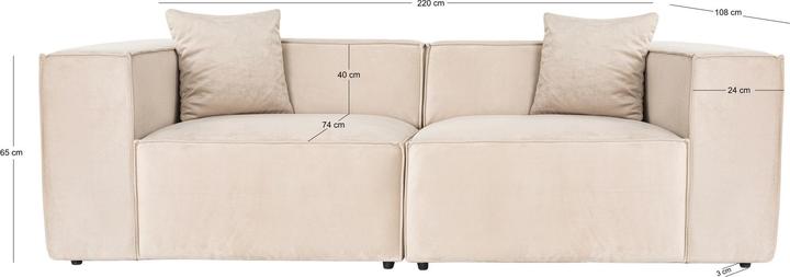 Actual product image Atelier del Sofa Lora (2 person sofa)