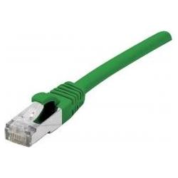 Générique Cat6 RJ45 Patch cable F/UTP PVC ecofriendly green - 0.3m (U/UTP, CAT6, 0.30 m), Netzwerkkabel
