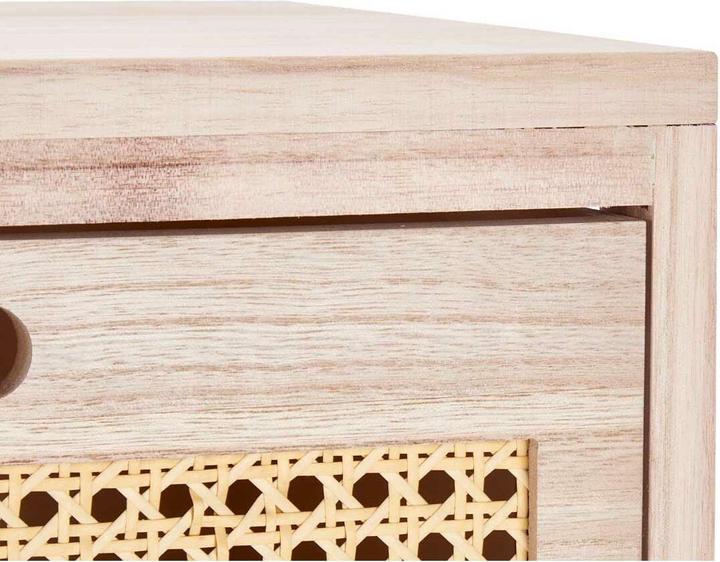 Image du produit Gift Chest of drawers Rattan Natural 40 x 73 x 29 cm 4 drawers (40 x 29 x 73 cm)